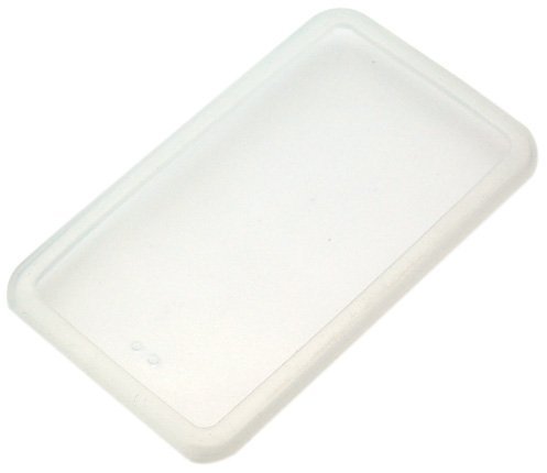 Rix iJacket iPod touch3rd専用 なめらかシルクタッチ シリコンケース 液晶保護フィルム付  スモーキー ホワイト RX-IPS3GTOSW