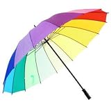 Sports & Leisure Online Shop Ranking 140. 16 Rib Rainbow Golf Umbrella