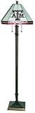 Texas A&M University Aggies Stained Glass Floor Lamp b
