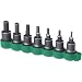 Allen Hex Bit Sockets - 3/8in.-Drive, 7-Pc. SAE Set, Model# 58799