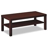 Basyx BLH3160N Coffee Tables, 2 in. Top, 42 in.x20 in.x16 in., Mahogany