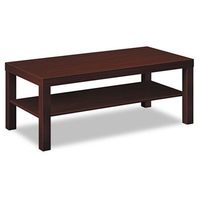 Basyx BLH3160N Coffee Tables, 2 in. Top, 42 in.x20 in.x16 in., Mahogany