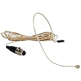 Anchor Audio EM-60T Microphone UltraLite Over The Ear Microphone TA4F-XLR Connector Now called the EM-TA4F- Tan-For use With Anchor Audio Bodypack