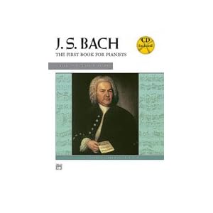 Bach - First Book for Pianists - Intermediate - Book and CD Package by 