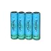 4 pcs Tenergy Li-Ion 18650 3.7V 2600 mAh Rechargeable Batteries with Internal PCB for flashlights and others