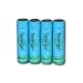 4 pcs Tenergy Li-Ion 18650 3.7V 2600 mAh Rechargeable Batteries with Internal PCB for flashlights and others