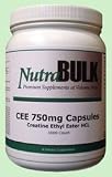 Review NutraBulk  / Creatine Ethyl Ester-NutraBulk 750mg Caps