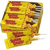 Charms Sugar Daddy Milk Cramel LolliPops - 24 Pops/ Box