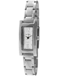 Peugeot Womens 7036S Silver-Tone Bracelet Watch