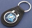 Tampa Bay Lightning Leather Keychain