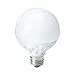 Kobi Electric K8L2 8-watt (45-Watt) G25 LED 5000K Cool White Indoor Vanity Globe Light Bulb, Dimmable