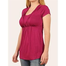 Motherhood Maternity: Short Sleeve Pull Over Nursing Top