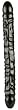 Classic Double Header Dong 18 Inch Black Veined Dildo