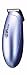Conair Equine FX Palm Pro Micro-Trimmer, Equine Professional Grooming, Pearled Lavender