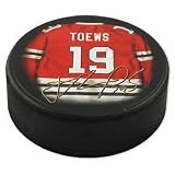 Chicago Blackhawks Jonathan Toews Jersey Puck