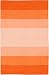 Chandra Rugs Orange India Wide Stripe 2' x 3' Area Rug
