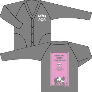 Hisacy　SPADE MAD Vネックカーディガン LADIES’FREE（GRAY）
