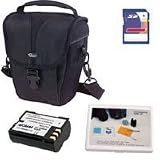 Advanced Accessory Kit for Panasonic Lumix DMC-FZ7/FZ8/FZ30/FZ50 & Leica V-Lux 1 Digital Digital SLR Cameras