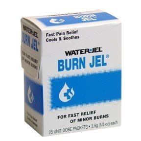 Water Jel, First Aid Burn Relief, Burn jel, 25 count