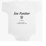 Sex Panther (2) Baby Ultrasoft Onesie