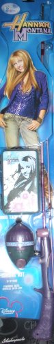 Disney Hannah Montana Shakespeare Fishing Kit Rod & Reel with Bonus Tackle Box