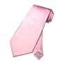 100% SILK Solid Medium PINK Neck Tie. Men's NeckTie.