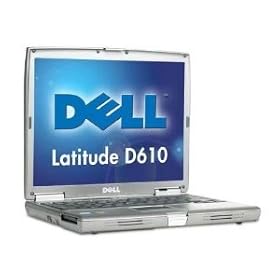 Laptop Notebook Refurbished Dell Latitude D610 2GB 160GB Notebook PC Intel Pentium M 1.86GHz Windows XP Professional 2GB DDR2 160GB HDD DVD CDRW Combo