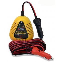 12 Volt Battery Charger - Quick Jumper (Yellow Black) (4 H x 3.75 W x 2 D) by