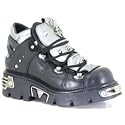 New Rock Boots - 110 - Black / Silver