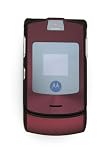 Motorola RAZR V3i Unlocked Cell Phone with MP3/Video Player, MicroSD Slot--International Version with Warranty (Red)
