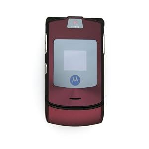 Motorola RAZR V3i Unlocked Cell Phone with Camera, MP3/Video Player, MicroSD Slot–International Version with Warranty (Red) Motorola RAZR V3i Unlocked Cell Phone with Camera, MP3/Video Player, MicroSD Slot–International Version with Warranty (Red)