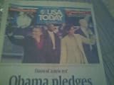 Obama Newspaper Cover Inauguration Coverage gps-cell-phones Obama Newspaper Cover Inauguration Coverage