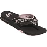 Womens Reef Women's Fanning Sandals Dark Brown 11