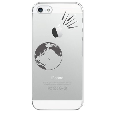 隕石 meteorite【グレー】 / iPhone5ケース【iphone5 ケース カバー】【スマホケース】【スマートフォン ケース】