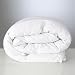 Polycotton Polyester Hollowfibre Duvet, 13.5 Tog, Double
