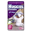 Huggies Overnites Jumbo Pack Diapers Size 3 16-28 lbs