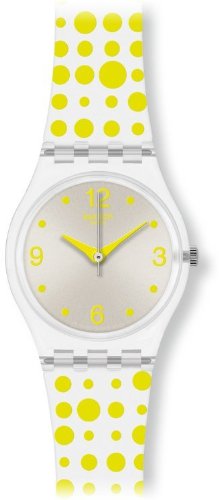 Swatch Damen-Armbanduhren Lifestyle Green Darling LK315