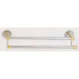 Allied Brass 18 quot Double Towel Bar Satin Gold TA 72 18 SGD