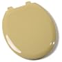 Comfort Seats C1B3R4S-53 EZ Close Deluxe Plastic Toilet Seat, Round, Harvest Gold