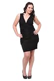 Torrid Plus Size Black Lace Pleated Dress