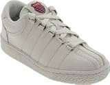 K-Swiss Classic Leather Casual Tennis Shoe Grade School