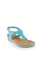 Simoty Sandalias planas (Turquesa)