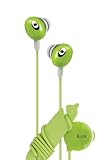 iLuv iEP311GRN In-Ear Stereo Earphones with Volume Control (Green)