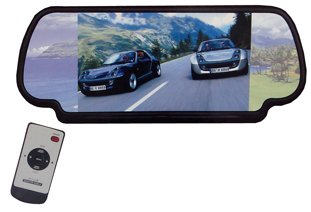 Absolute MIR73 Rearview Mirror with Built-In 7 TFT/LCD Monitor