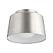 Quorum International 3003-11-65 Trapeze 1 Light 11 inch Satin Nickel Flush Mount Ceiling Light