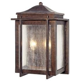American Bungalow Collection 16 1/4" High Outdoor Wall Light