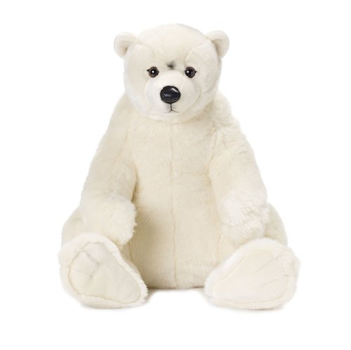 Mimex WWF16870 - Eisb&auml;r sitzend, 64 cm Preisvergleich
