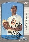 Wascar Serrano, Mobile Bay Bears - Padres Affiliate, 2000 Bowman Rookie Autographed Card