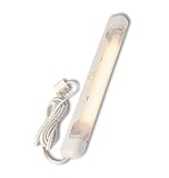 Lighting Fixtures item: Westek FA101HBCC 13-Inch Plug-In 8-Watt Fluorescent Ultra Light Under Cabinet Light, White