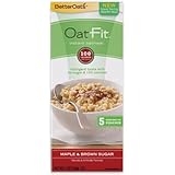 Better Oats Oat Fit Instant Oatmeal ~ Maple & Brown Sugar ~ 5 Pouches per 4.9 oz Box (Pack of 3 Boxes)